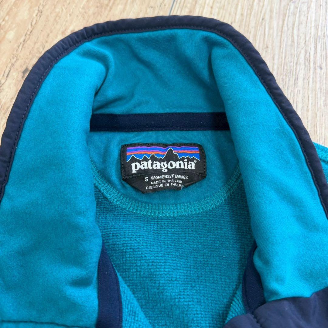 patagonia ターコイズ　FA17 ベターセーター　スナップボタン