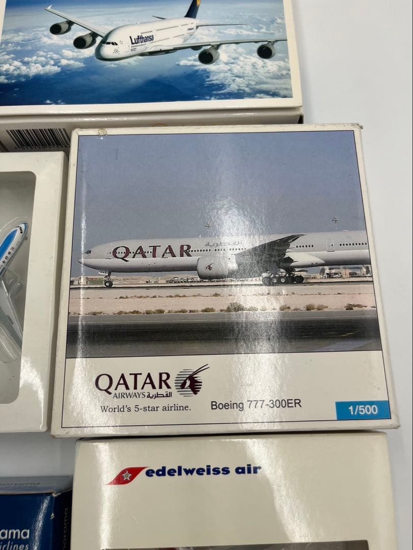 飛行機　フィギュア　まとめ　ANA QATAR など