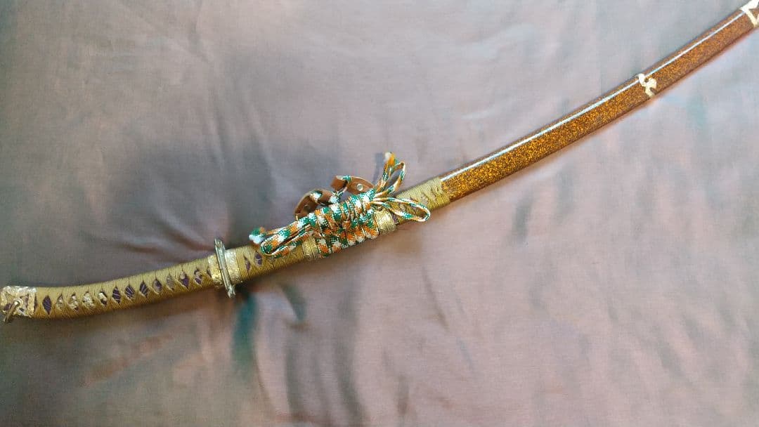 【陣太刀】模造刀 舞踊 模擬刀 拵え 鍔 刀剣 日本刀 刀 武具 刀装具