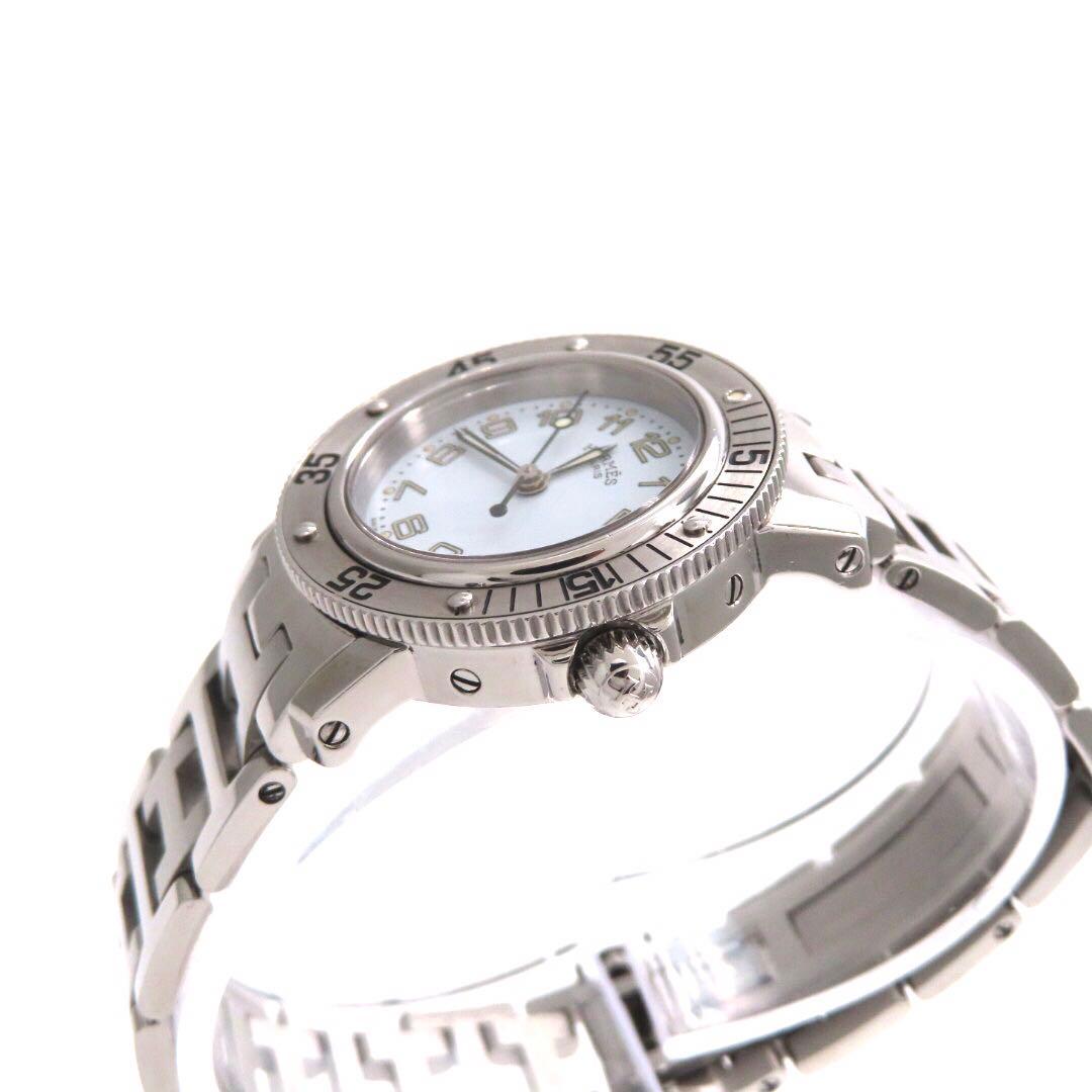 ☆極美品 CL5.210 HERMES エルメス 時計 クリッパー ダイバー