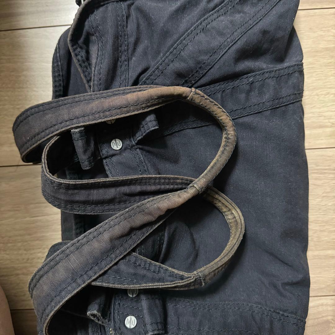 DIESEL ディーゼル　バック　デニムハンドバック　ブラック
