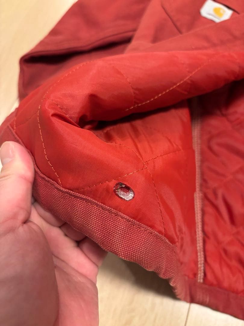 希少カラー　カーハート　チョアコート　カバーオール　レッド