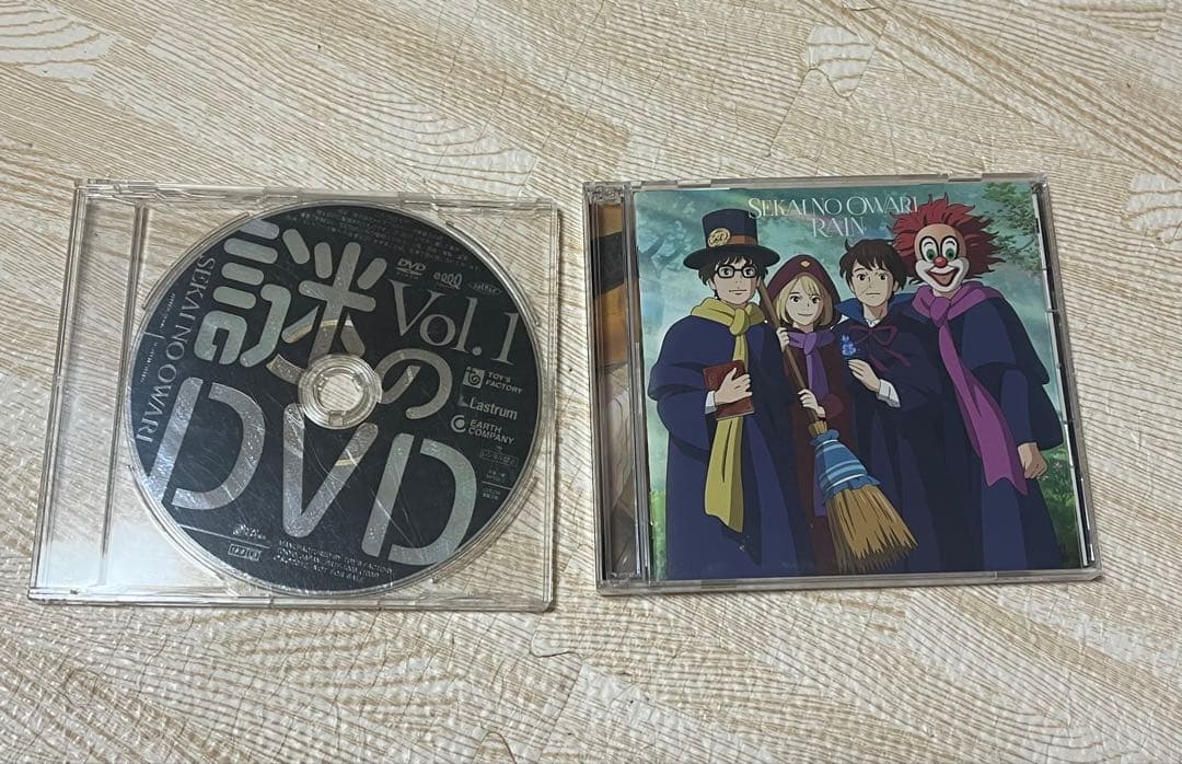 値下げ！ sekai no owari 謎のDVD RAIN 2枚セット