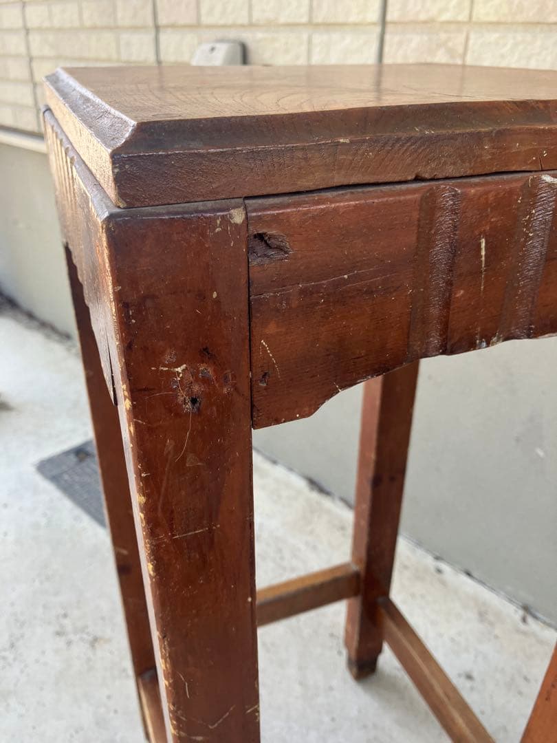 木製花台　飾り台　古道具　レトロ