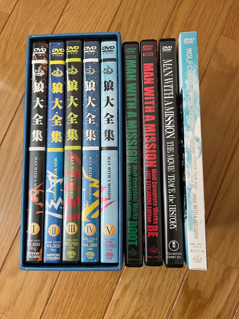 最終値下げ マンウィズDVD 9本セット