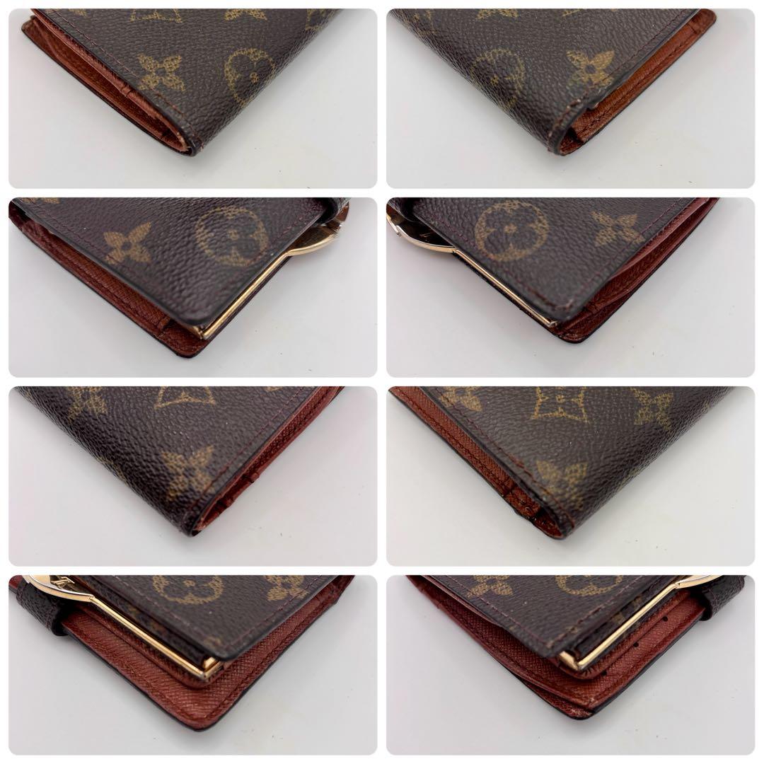 ルイヴィトン モノグラム ポルトフォイユ　ヴィエノワ 二つ折り財布 がま口