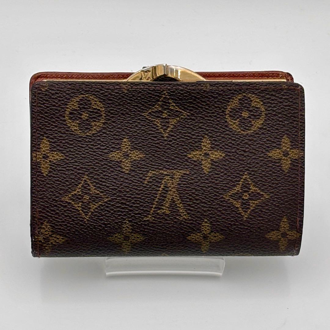 ルイヴィトン モノグラム ポルトフォイユ　ヴィエノワ 二つ折り財布 がま口