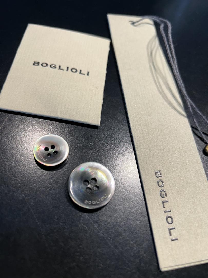 美品 Boglioli DOVER ボリオリ ドーヴァー ライトグレー スーツ