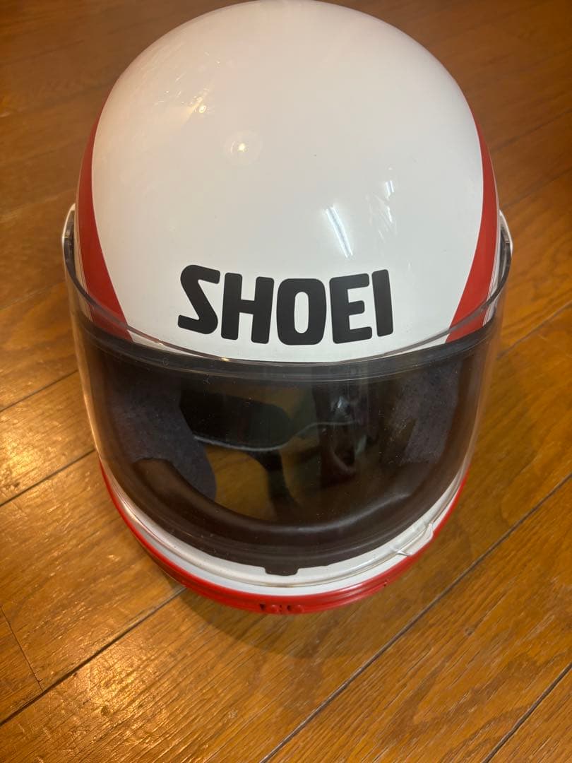 SHOEI フルフェイスヘルメット ホワイト/レッド　ヴィンテージ　TF-280