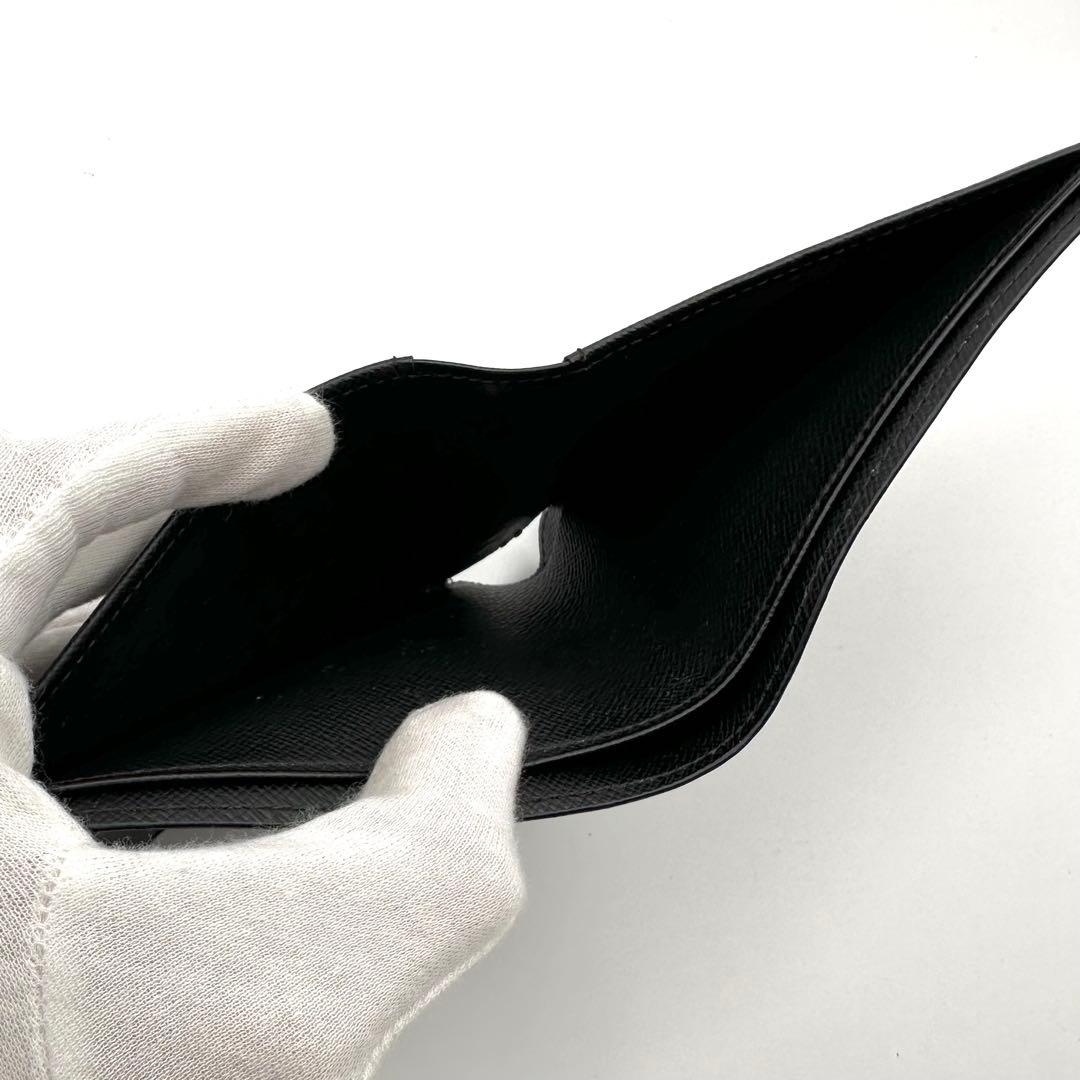【極美品】ルイヴィトン モノグラムエクリプス ミュルティプル 財布 札入れ 黒