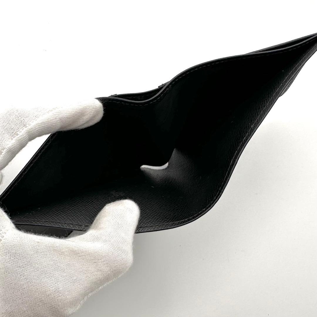 【極美品】ルイヴィトン モノグラムエクリプス ミュルティプル 財布 札入れ 黒