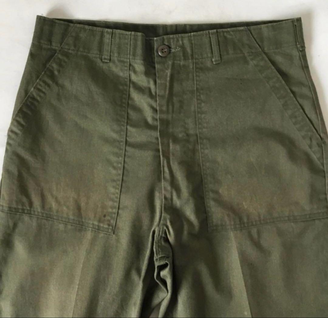 Ｗ36◎80ｓ/米軍実物★ファティーグパンツ■ベイカーパンツ