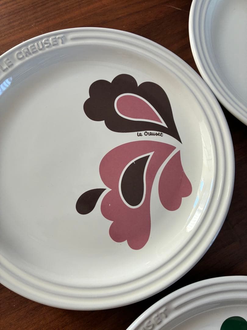 ル・クルーゼ　ピーコック　食器セット