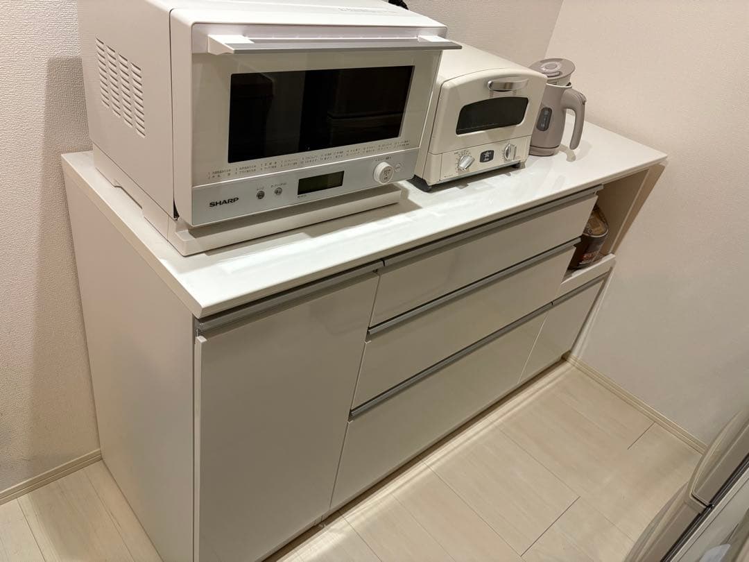 週末お値下げ♩ ニトリ♡キッチンカウンター 引き出し式