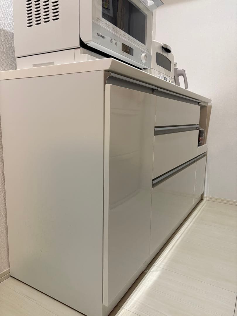 週末お値下げ♩ ニトリ♡キッチンカウンター 引き出し式