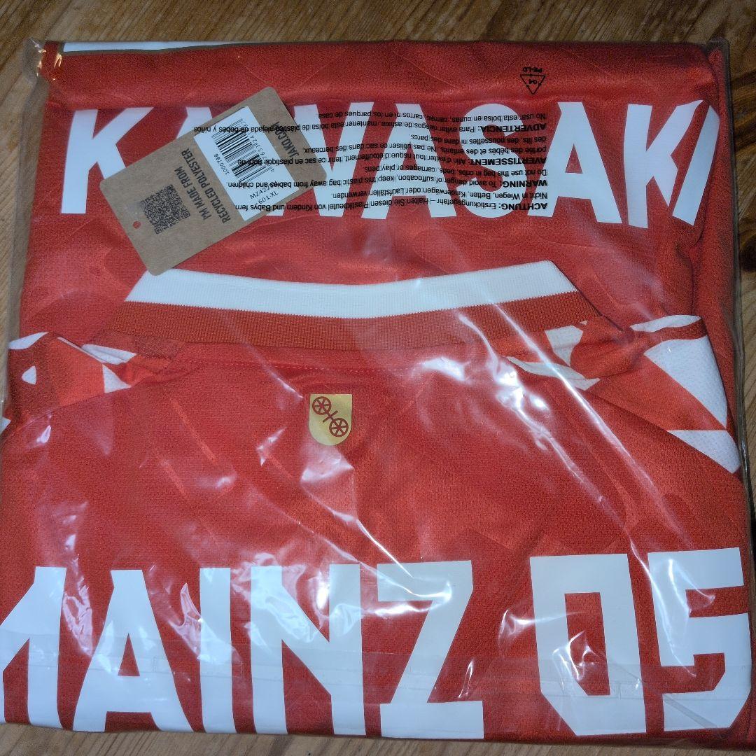 川崎颯太【新品】Mサイズ【公式】マインツ 24番 川崎颯太 ホームユニフォーム