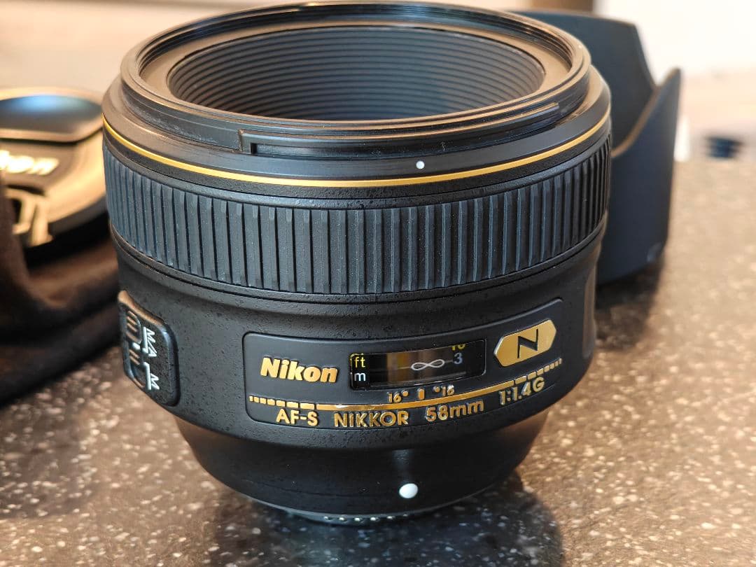 レンズ(単焦点) Nikon AF-S NIKKOR 58mm f/1.4G