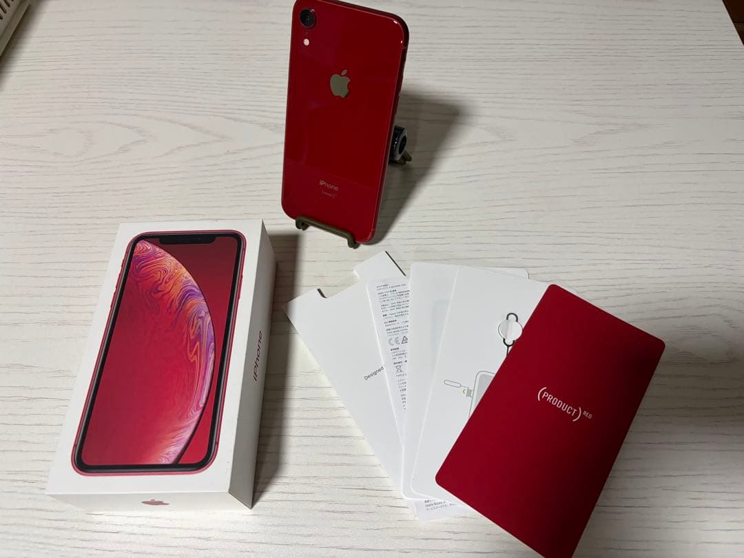 iPhoneXR (PRODUCT)RED 128GB SIMフリー