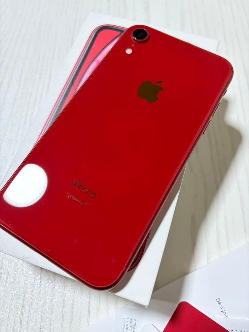 iPhoneXR (PRODUCT)RED 128GB SIMフリー