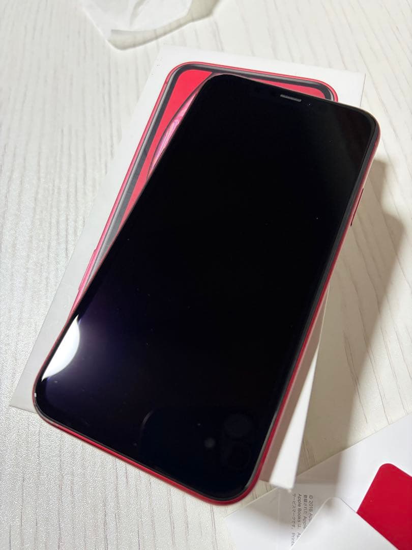 iPhoneXR (PRODUCT)RED 128GB SIMフリー
