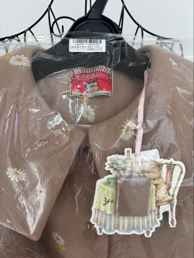 初回数量限定分 yukiemon マーガレットバニーロングコート　ノベルティ付き