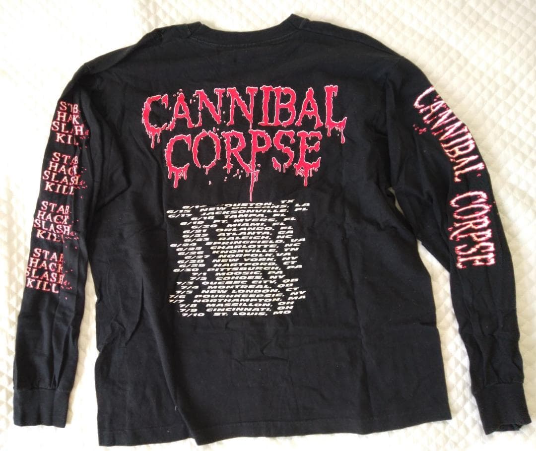 Cannibal Corpse Vile US Tour ヴィンテージ長袖シャツ