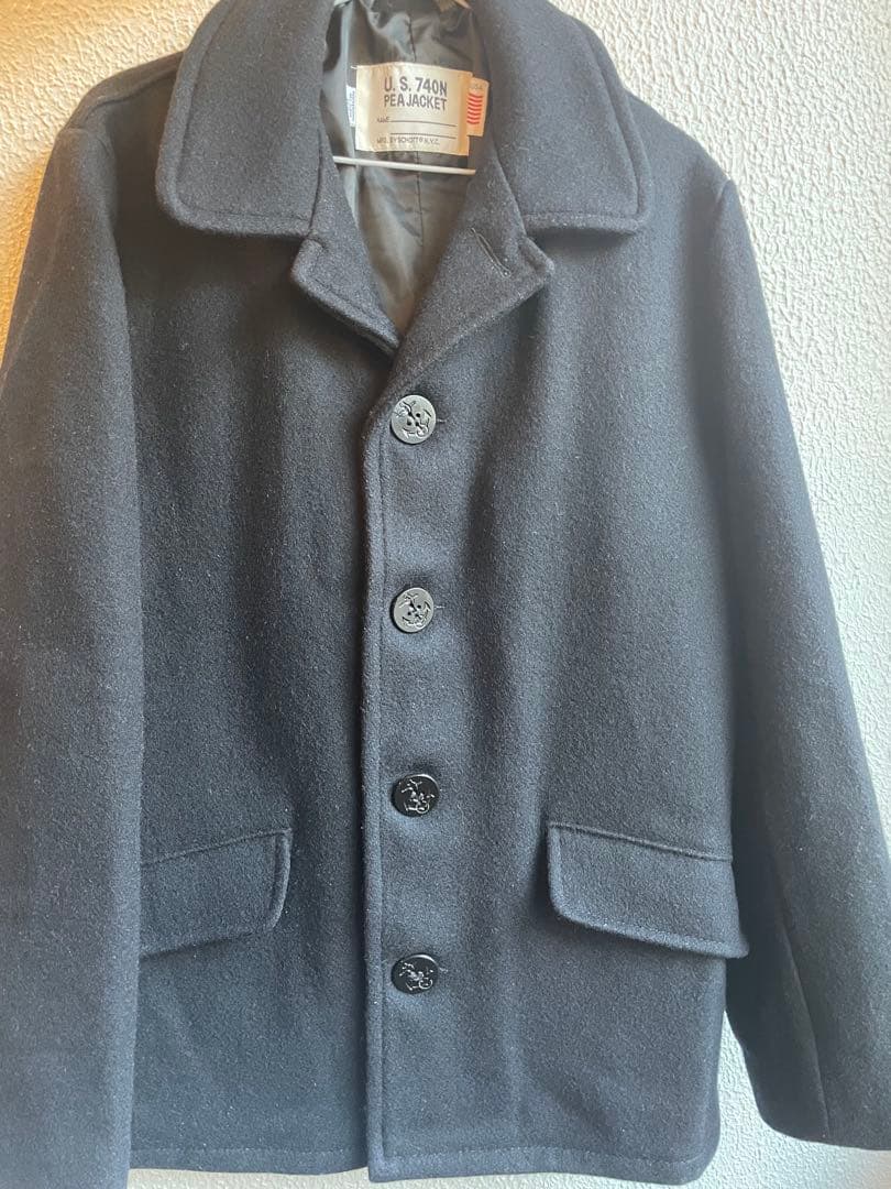 【美品】Schott Bros. U.S. 740N Pea Jacket 42