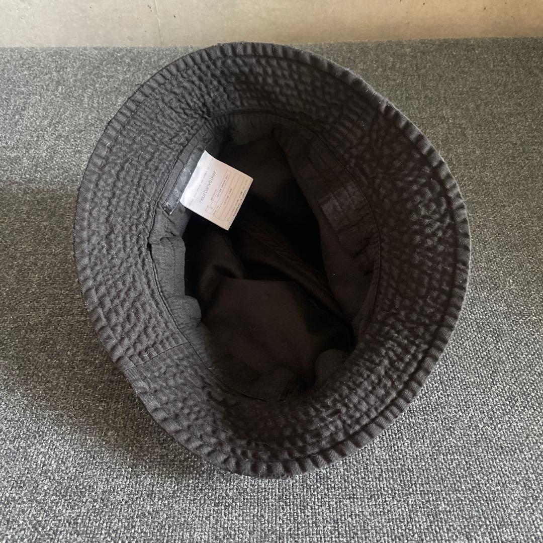 JULIUS ダメージ加工 ハット（ブラック）