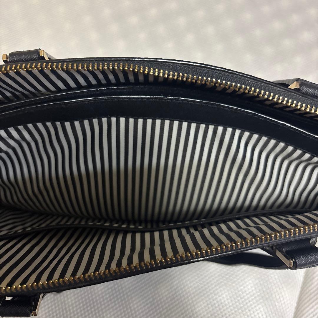 kate spade ブラック ビジネスバッグ
