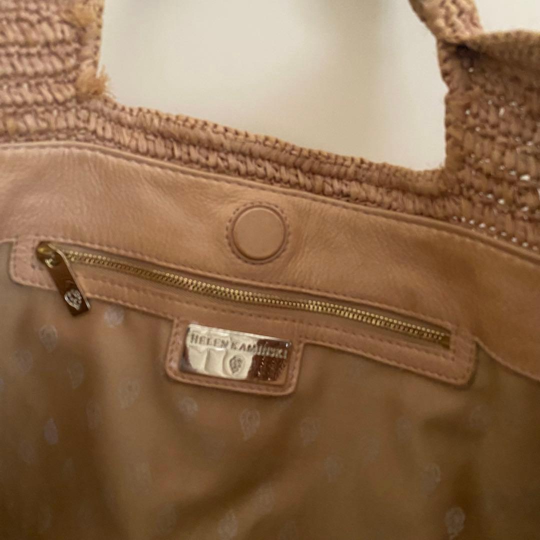 ヘレンカミンスキー　かごバッグ 内ポケット付き