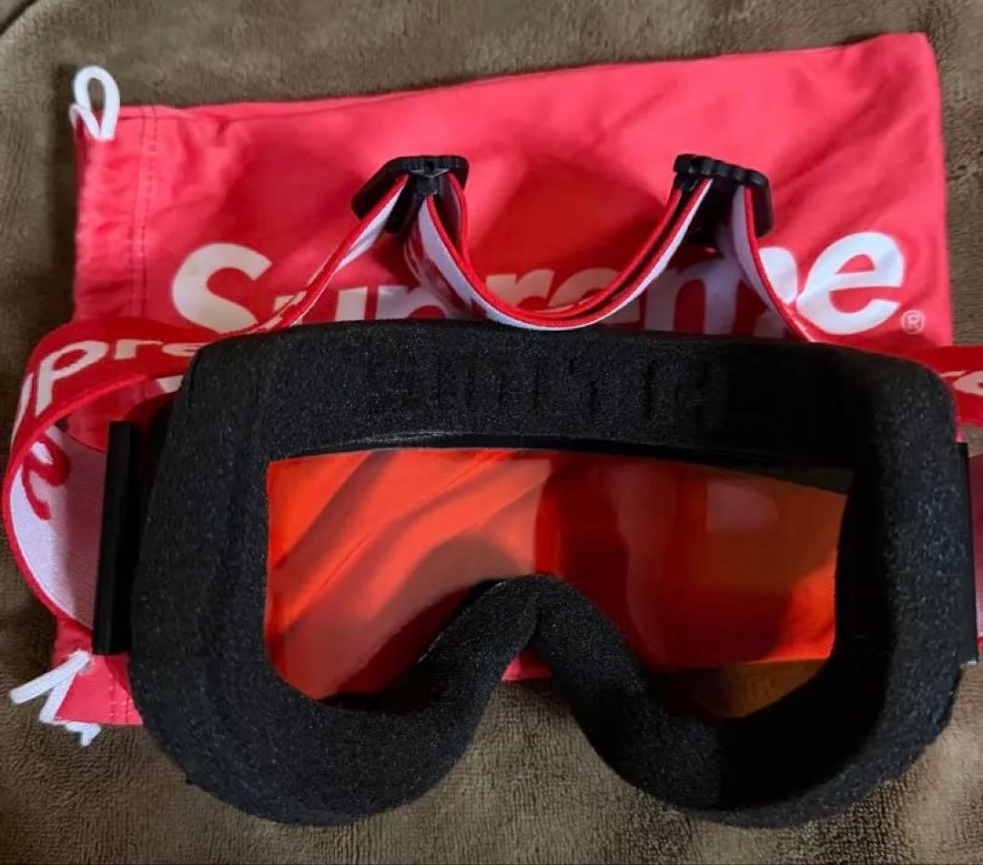 まー supreme Smith コラボ　ゴーグル　レッド　15AW