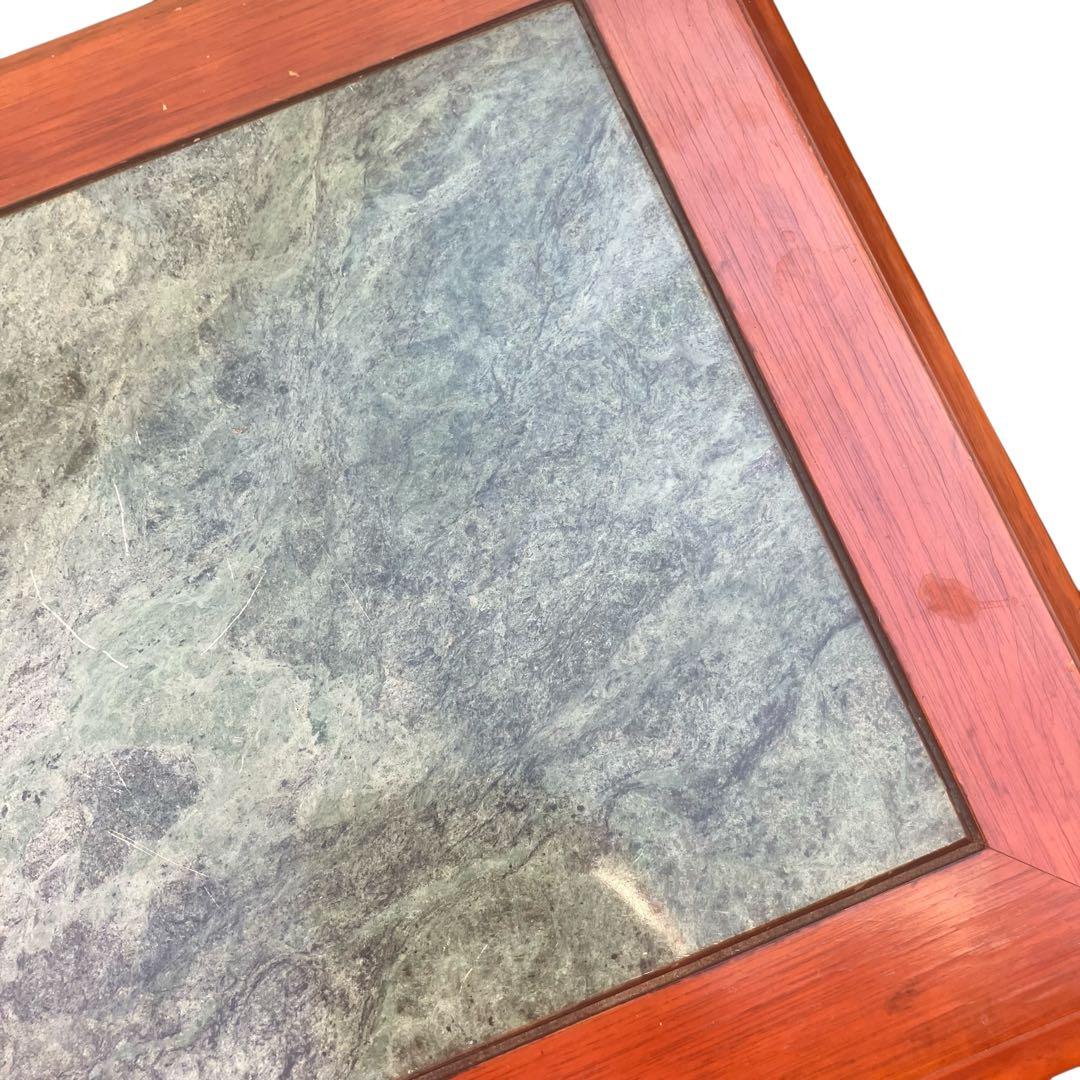 大理石　タイルトップ サイドテーブル 北欧家具