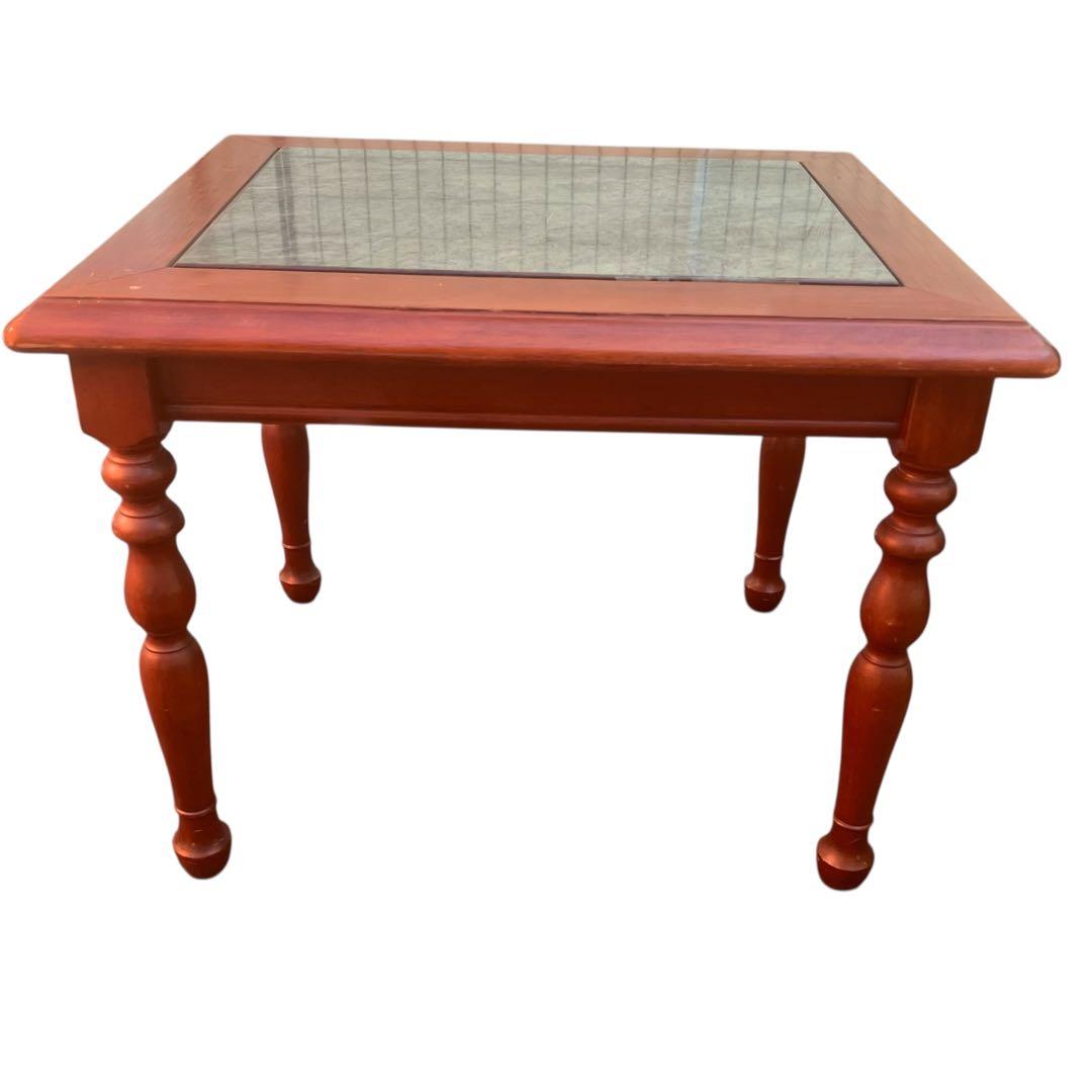 大理石　タイルトップ サイドテーブル 北欧家具