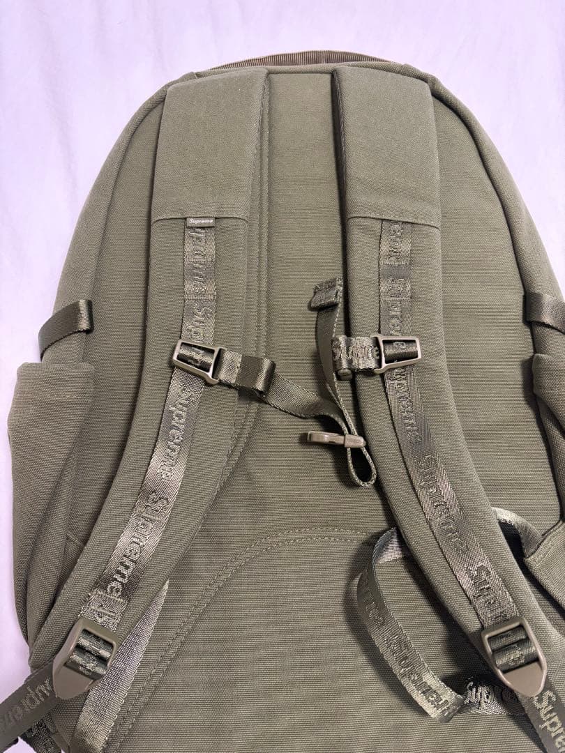 Supreme オリーブ バックパック 25SS