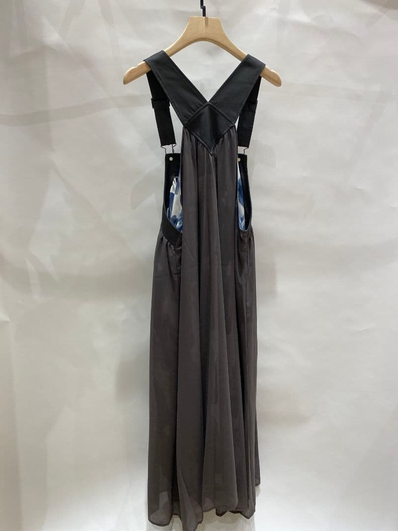 超美品　☆33℃☆　シフォン×タイダイジャンパースカート　イシカワラボ