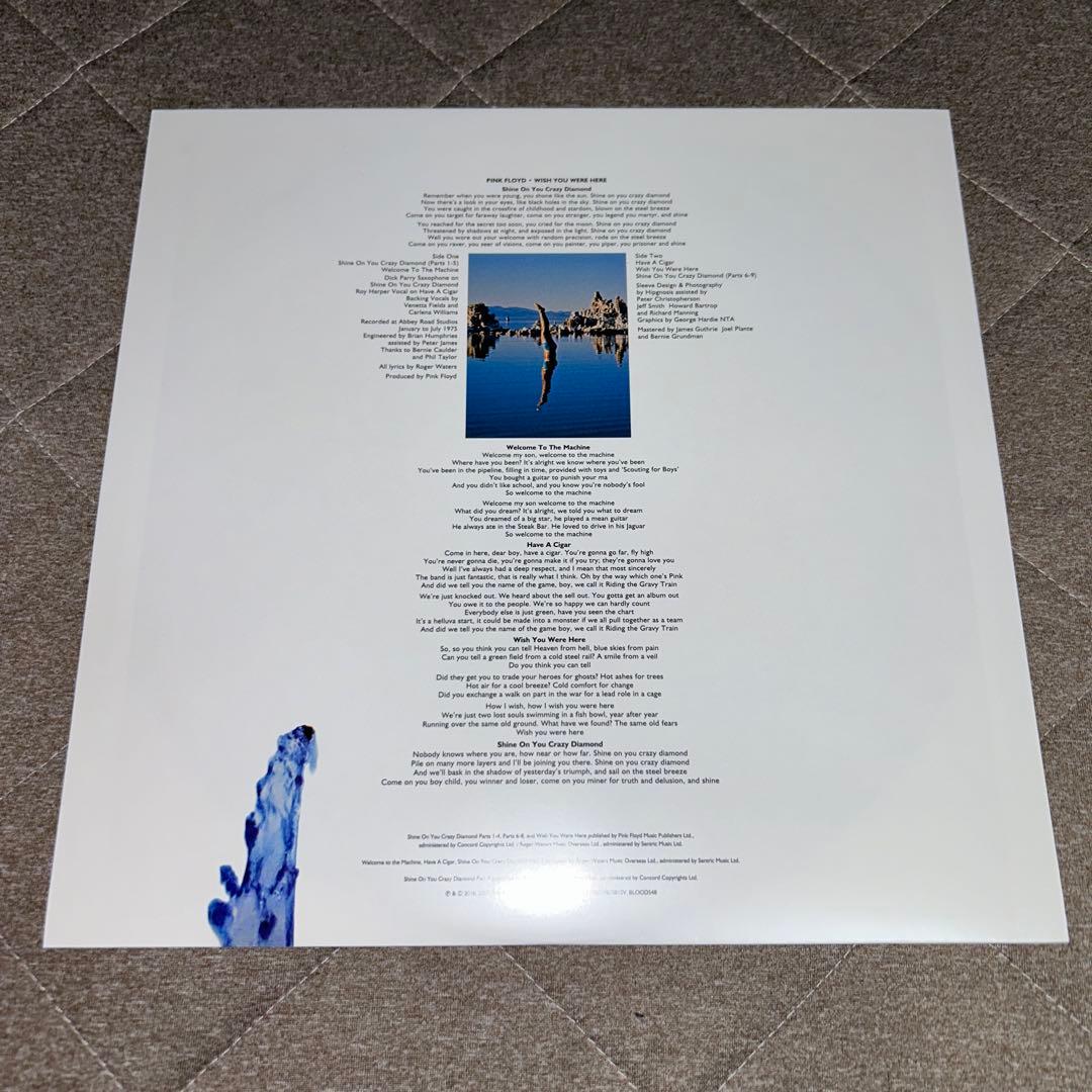 Pink Floyd Wish 限定LPレコード You Were Here