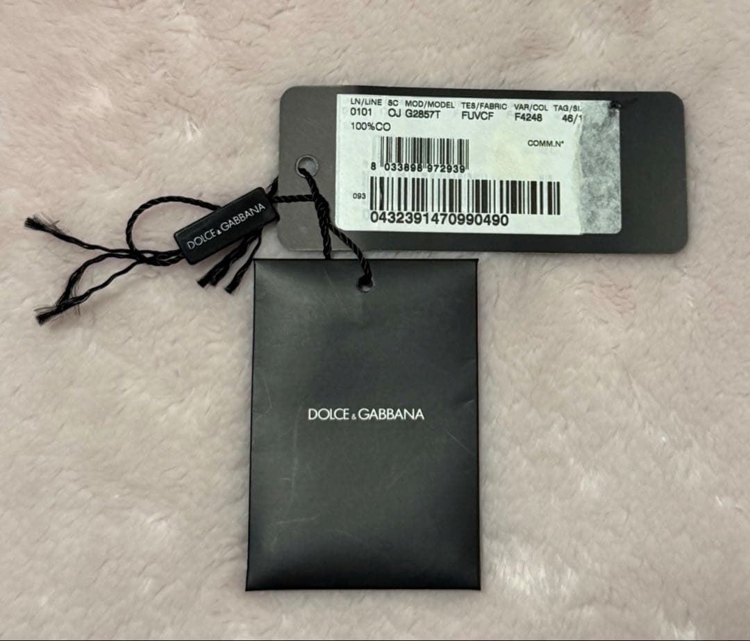 DOLCE&GABBANA ドルチェ＆ガッバーナ ベロア ジャケット46サイズ