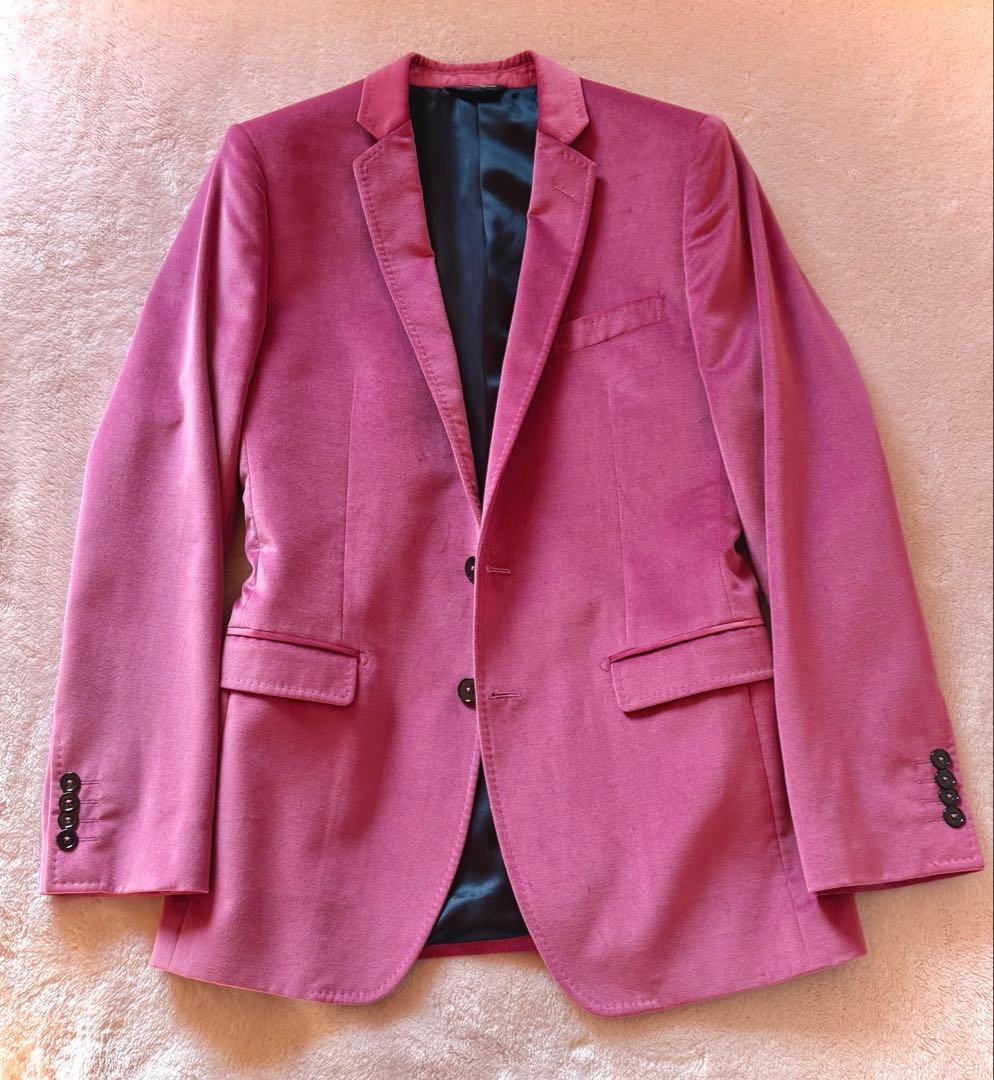 DOLCE&GABBANA ドルチェ＆ガッバーナ ベロア ジャケット46サイズ