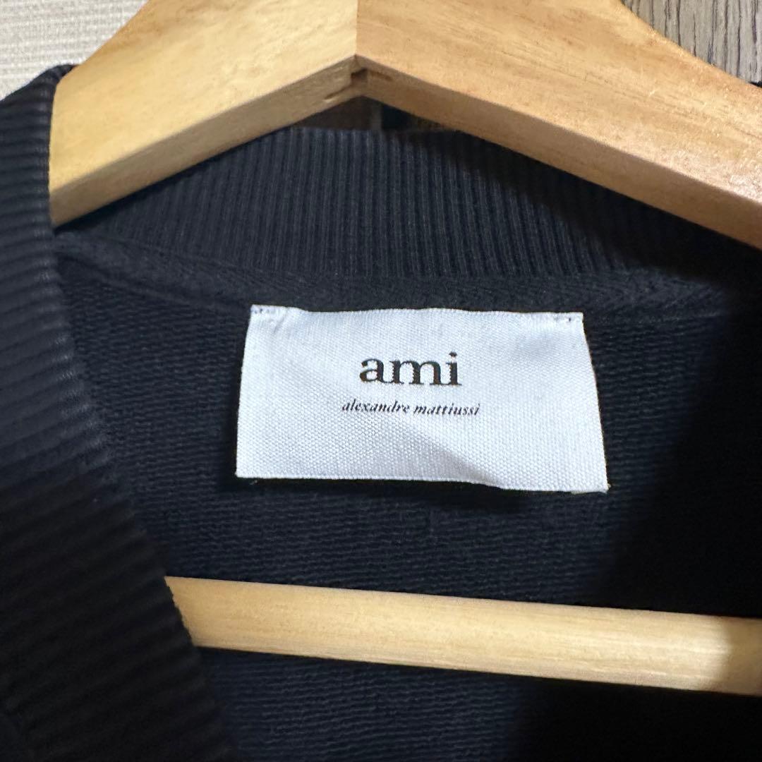 正規品Ami Paris Tonal ADC Sweatshirt黒 M 美品