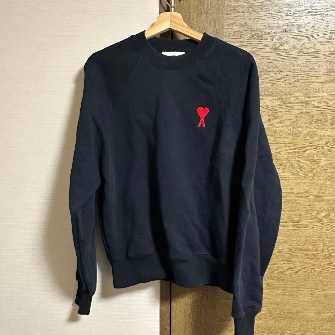 正規品Ami Paris Tonal ADC Sweatshirt黒 M 美品