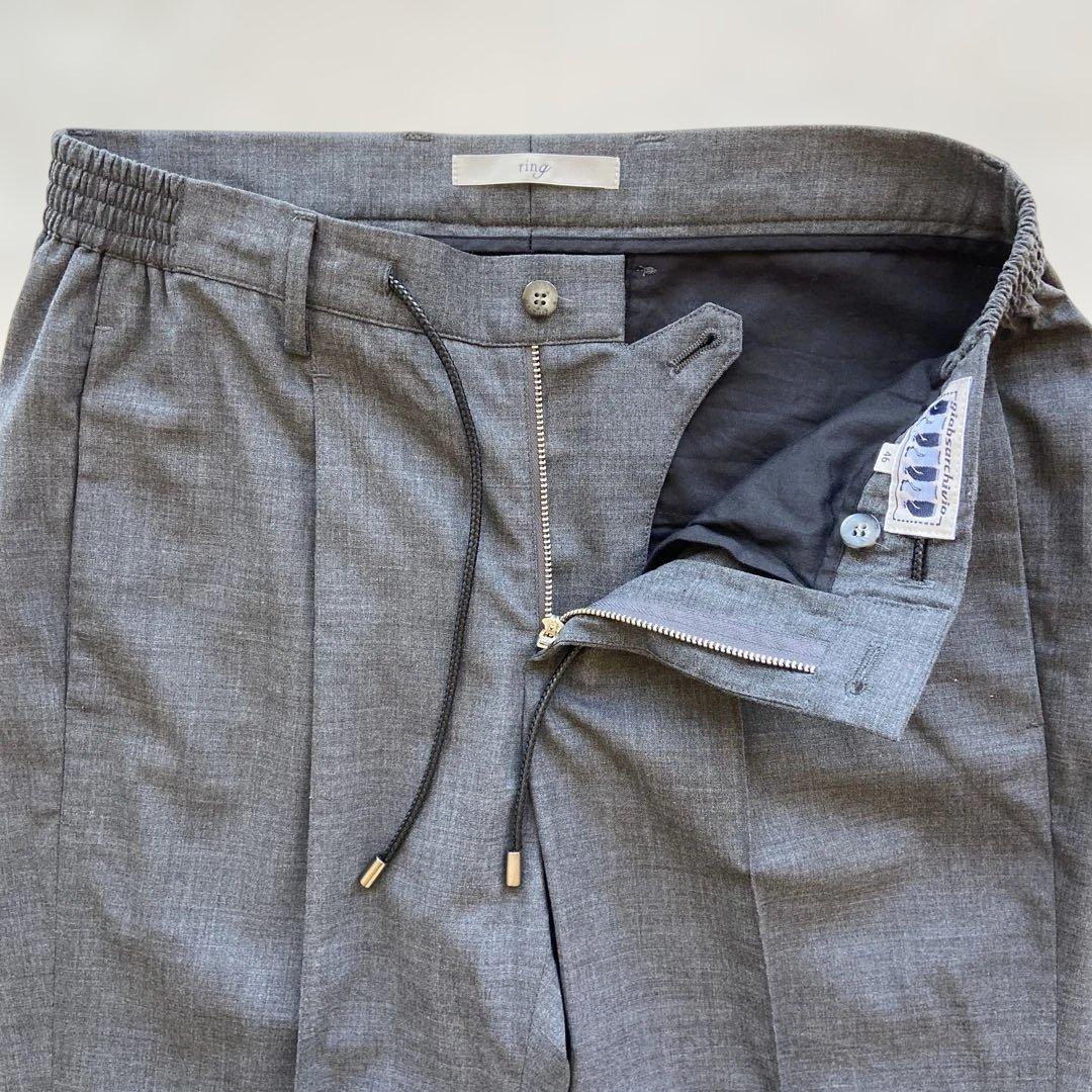 美品　ring別注　giabs archivioジャブスアルキヴィオ　スラックス