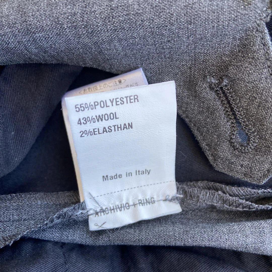 美品　ring別注　giabs archivioジャブスアルキヴィオ　スラックス