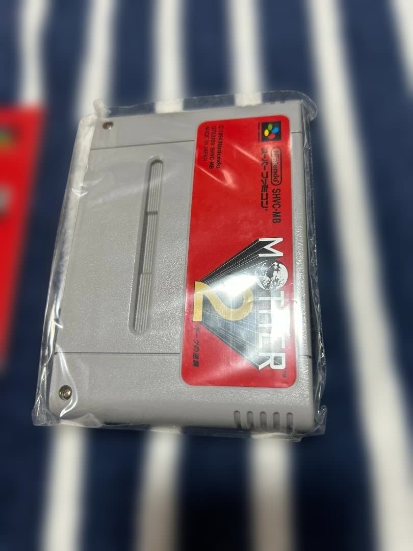 SFC 新品未使用 美品 マザー2 MOTHER2 箱説付き 珍品