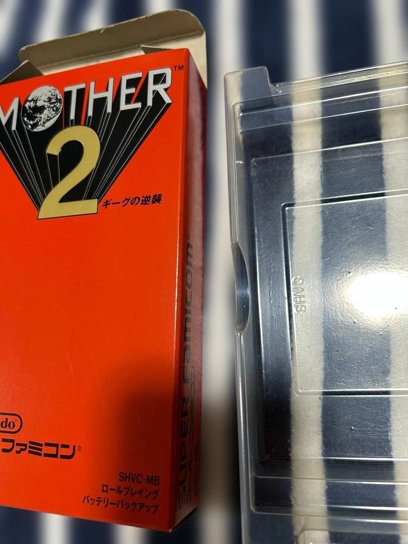 SFC 新品未使用 美品 マザー2 MOTHER2 箱説付き 珍品