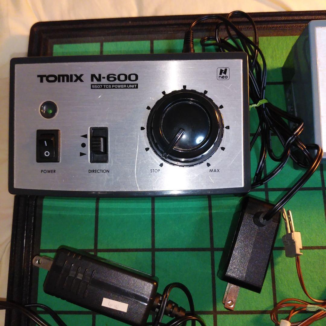 TOMIX　　5507　　Ｎ-600　　パワーユニット4台セット&フィーダー1本