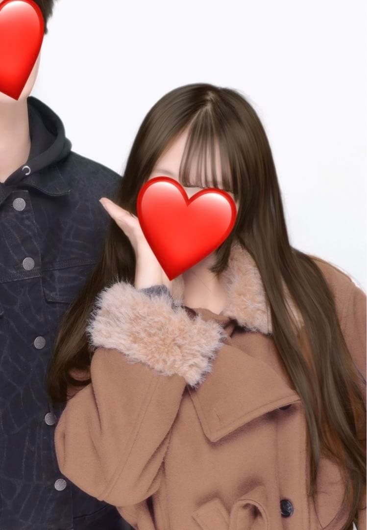 ジャケット・アウター Fur Collar Thickened Woolen Coat