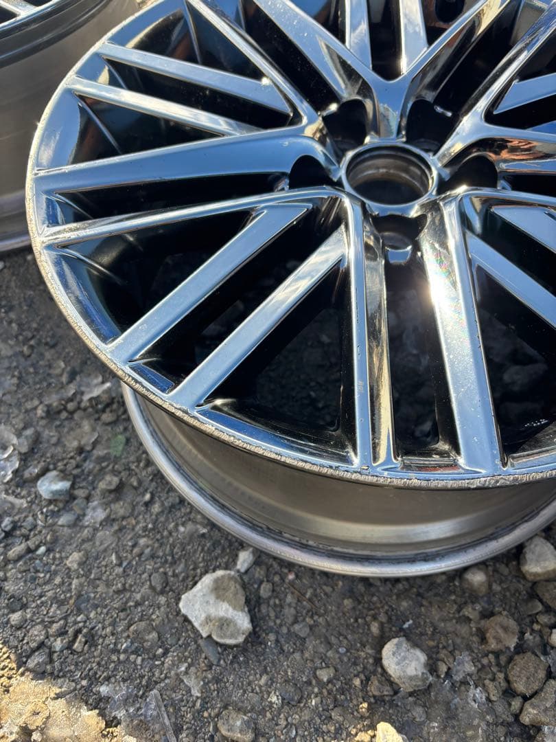 ①ゆ 4本 210系 クラウン 純正ホイール スパッタリング