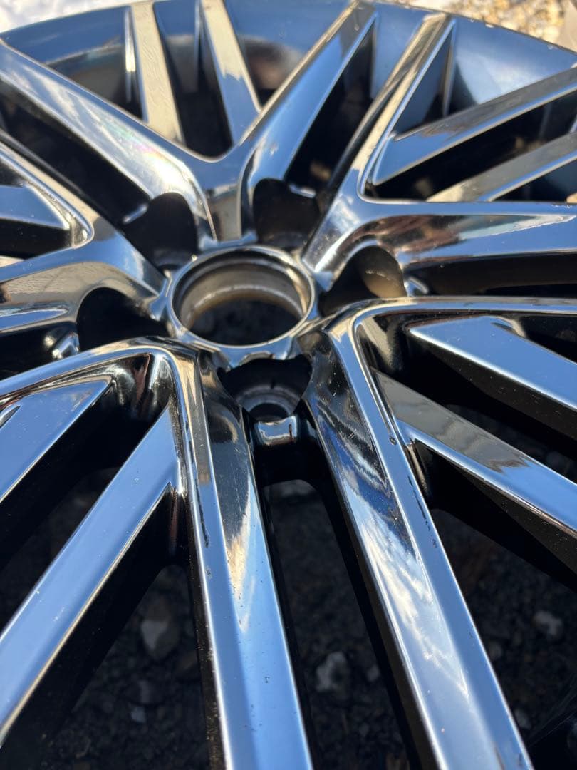 ①ゆ 4本 210系 クラウン 純正ホイール スパッタリング