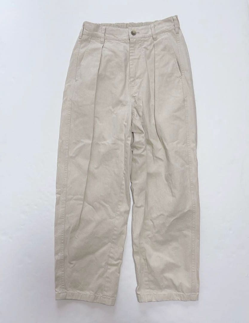 美品 argue Zimbabwe cotton denim pants 1