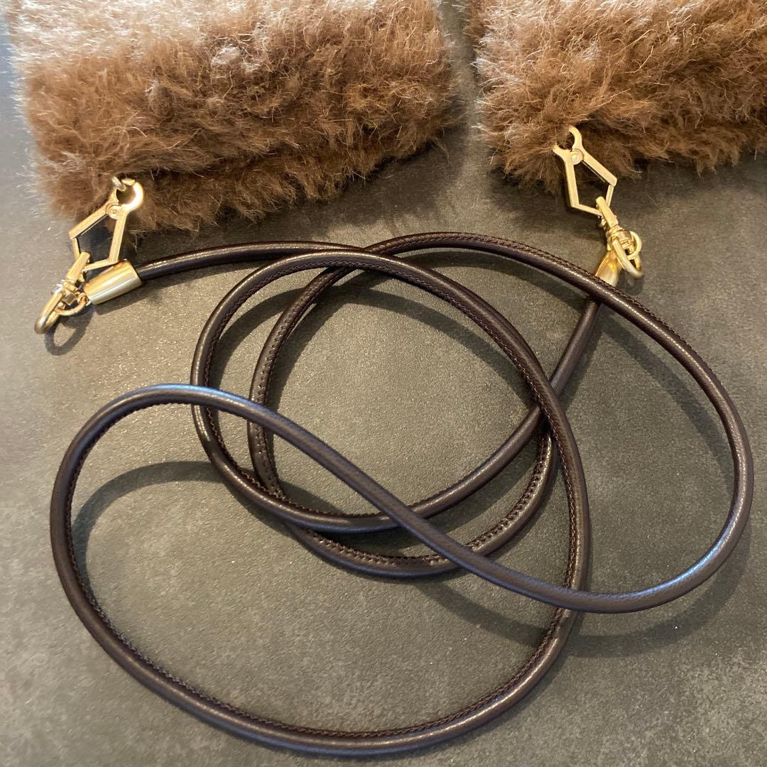 マックスマーラ　ミトン手袋　茶色